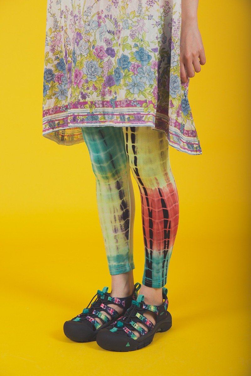 ☼saibaba ethnique // 渲染leggings ☼ - 女長褲 - 其他材質 多色