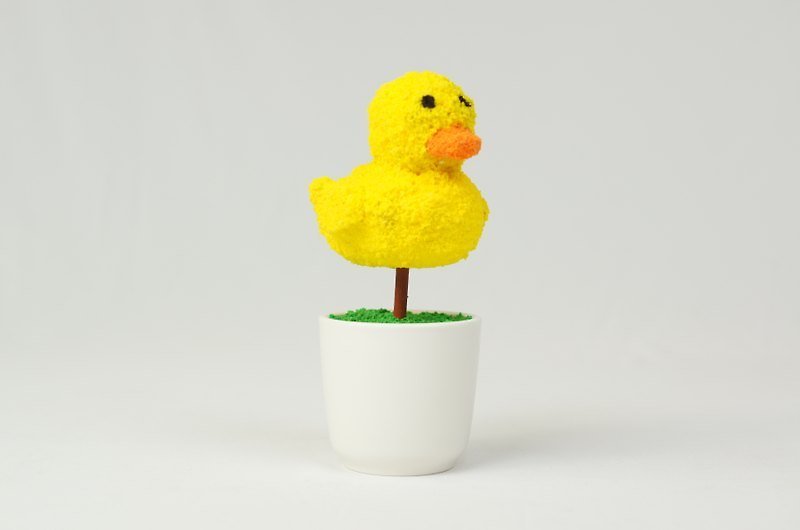 [BONSAI MAN] Yellow Duckling Little Tree - Plants - Other Materials Yellow