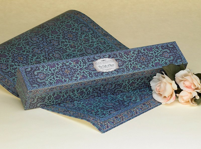 アメリカのセンテニアルライニングペーパー-ペルシャの贈り物 - アロマ・線香 - 紙 ブルー