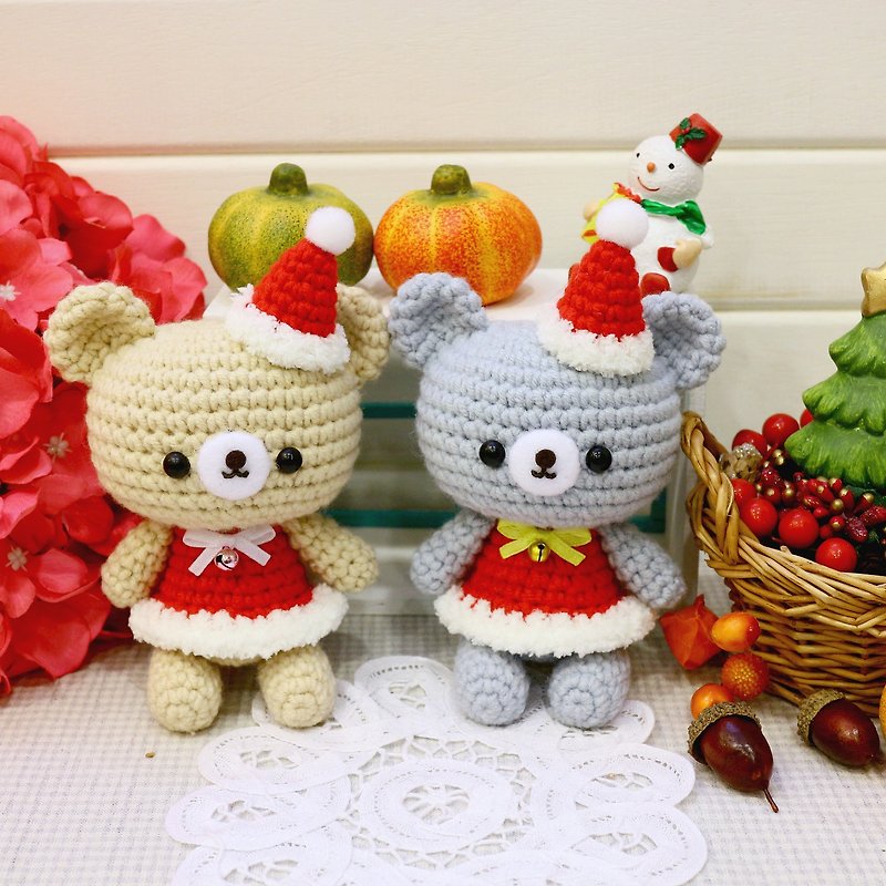 Little Bear - Christmas. Charm. exchange gifts - Stuffed Dolls & Figurines - Other Materials 