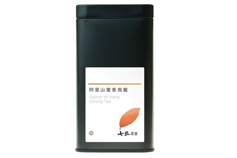 [Seven three tea hall] Alishan honey fragrant oolong / tea bag / large iron cans -14 into - ชา - โลหะ 