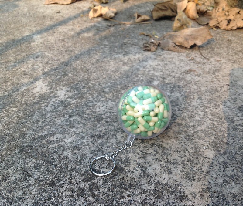Ball rescue Series key ring - Dawn meadow - ที่ห้อยกุญแจ - พลาสติก หลากหลายสี