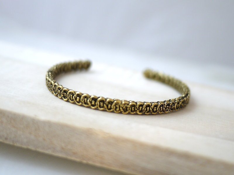 [Kim] * Charlene ‧ jewelry woven bracelet - Bracelets - Other Metals 