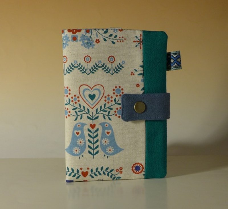 Multifunctional Passport Case/Long Cloth Clip*Nordic Style--Birds and Trees* - Passport Holders & Cases - Other Materials 