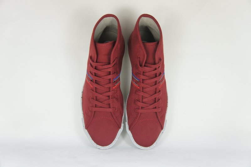 FYEF1003 P17 PET RECYCLE 中筒環保休閒鞋...自由‧帶我去旅行。 - Women's Casual Shoes - Other Materials Red