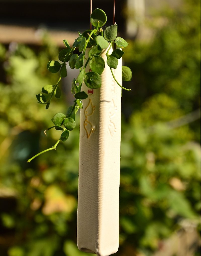 直吊管-不含多肉植物「空盆器」（DA-11） - 植物/盆栽/盆景 - 其他材質 白色