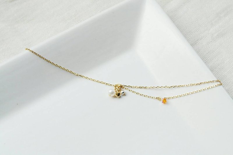"Birthday Crystal" July July u exclusive asymmetric fine crystal bracelet birthday - Bracelets - Gemstone 