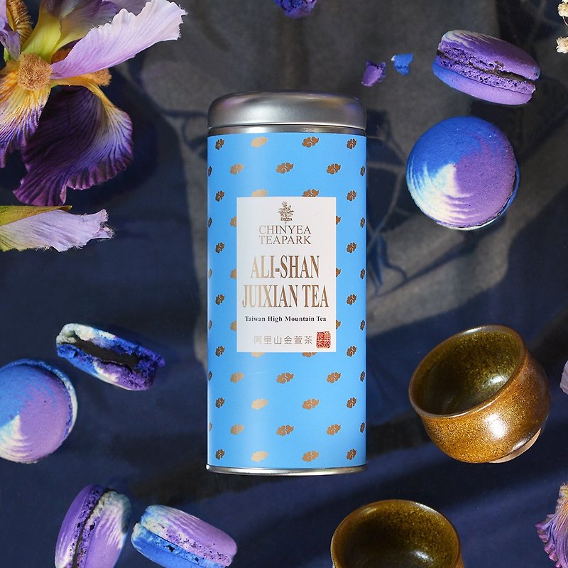 Alishan Jinxuan Tea - กลิ่นหอมของน้ำนมและดอกไม้ที่เป็นธรรมชาติและสง่างามเป็นเอกล - ชา - โลหะ สีน้ำเงิน