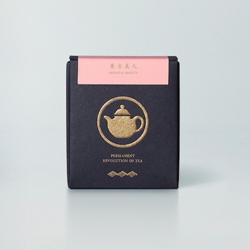 京盛宇－特殊風味－東方美人 25g 輕巧盒 - 茶葉/茶包 - 新鮮食材 粉紅色