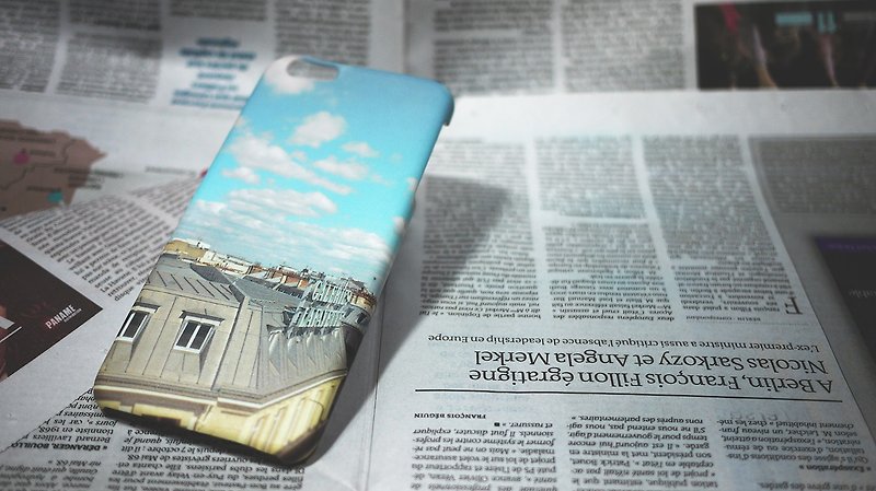 [Travel well] Mobile Shell ◆ ◇ ◆ Roof ◆ ◇ ◆ for Iphone 5 / 5S / SE, 6 / 6S, 6 + / 6S +, 7/7 +, 8/8 + / X - Phone Cases - Plastic Blue