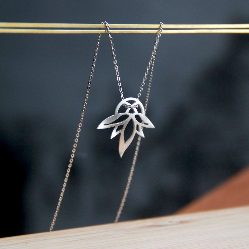  Firefly Series Handmade 925 sterling silver necklace | pendant | accessories - สร้อยคอ - โลหะ ขาว