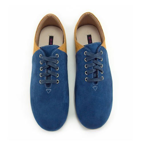 Mirako Two Tone Lace-up Shoes M1105A BlueLand