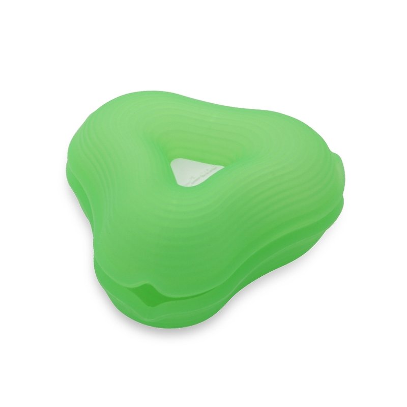 3Roll triangle reel cable case - green - Other - Silicone Green