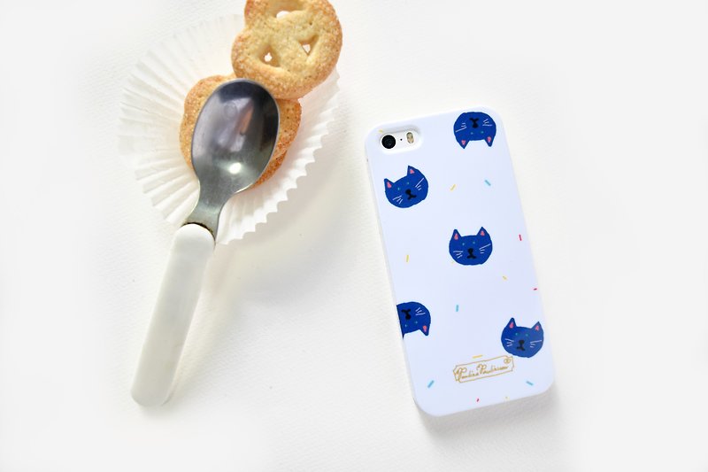 Animal clear phone case Cat iPhone x Case OPPO r9 case Samsung galaxy S8 case - Phone Cases - Plastic White
