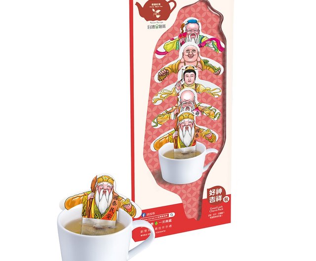新商品】台湾 お願い茶シリーズ 吉兆吉兆パッケージ 蜂蜜香る紅茶