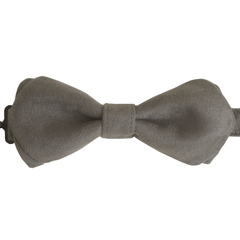 Little blanket and bow tie little grizzly - Bow Ties & Ascots - Other Materials Gray