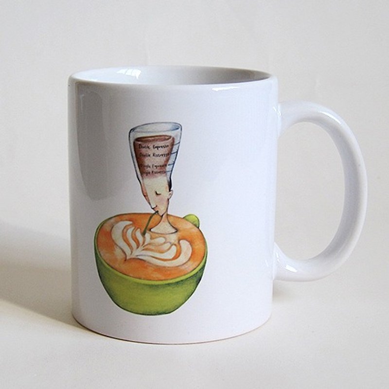 Mr. Duplicity Coffee Cup/Mug - แก้วมัค/แก้วกาแฟ - วัสดุอื่นๆ ขาว