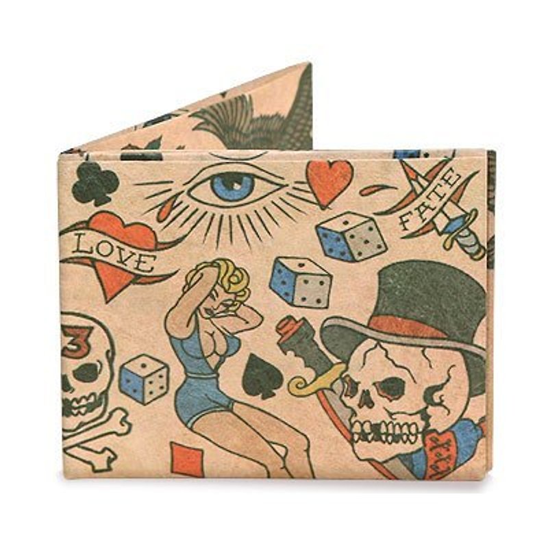 Mighty Wallet® 紙皮夾_Tattoo - Wallets - Other Materials Multicolor