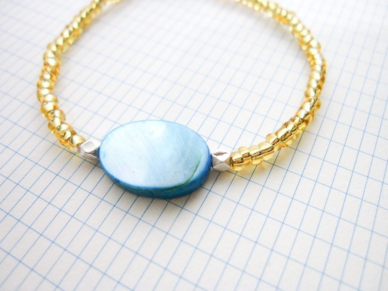 {La Don}  神殿中的藍貝 - Bracelets - Other Materials Blue