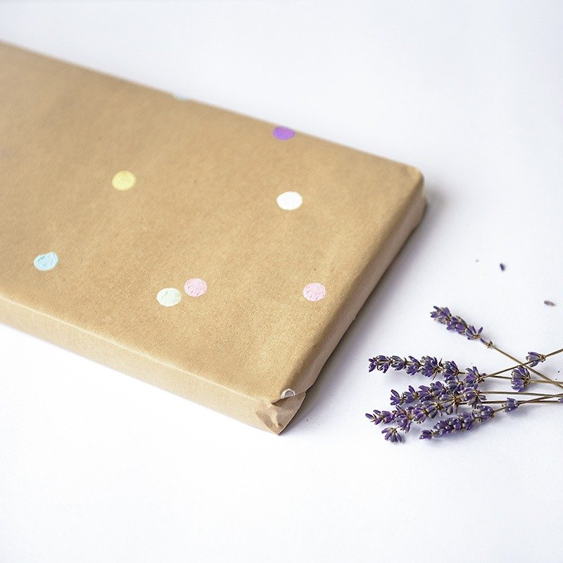 With the purchase of goods plus manual color little wind kraft packaging | gift wrapping services | - อื่นๆ - กระดาษ สีนำ้ตาล