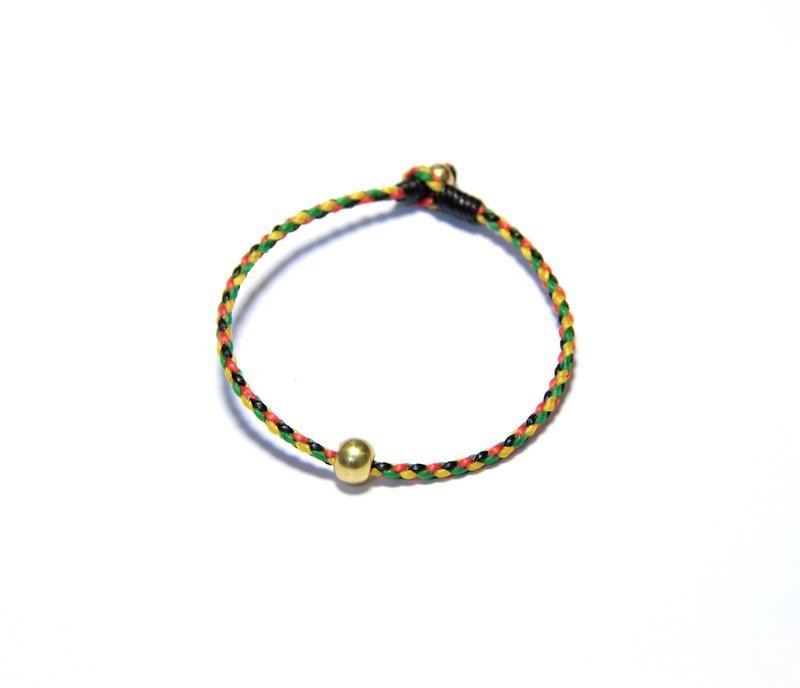 A vision wax line silk slide bead bracelet models - Bracelets - Other Metals Multicolor