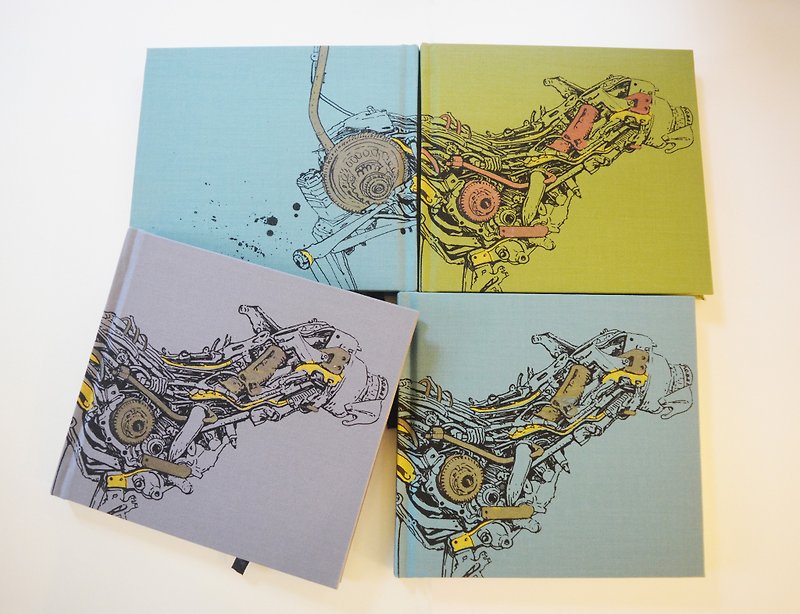 MBmore calendar notebook-Artist Series: Laifu Life - Notebooks & Journals - Paper Gray