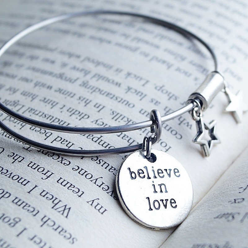 About Love bracelet Bangle stainless steel bracelet bracelet Stainless Steel special meaning love