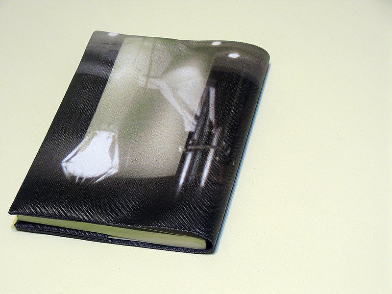 follow the light - A5 book cover - Notebooks & Journals - Waterproof Material Black