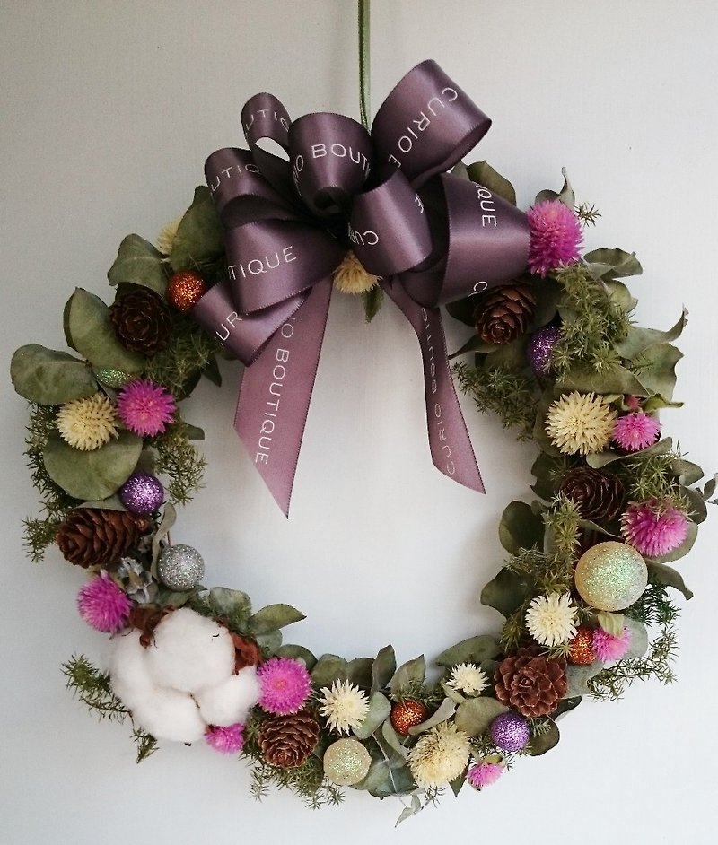 Colorful dried wreaths - Plants - Plants & Flowers Multicolor