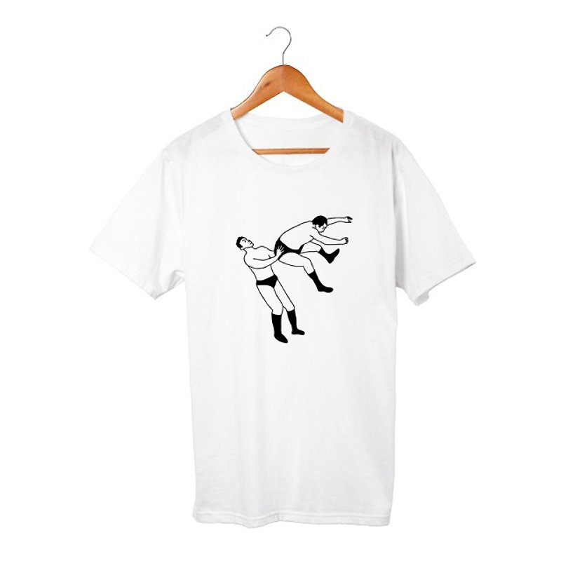 Hip Attack T-shirt - เสื้อยืดผู้ชาย - ผ้าฝ้าย/ผ้าลินิน ขาว