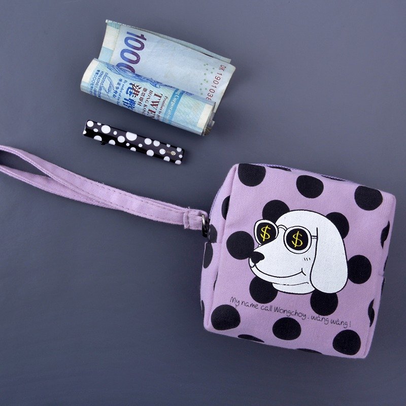KIITOSmoney money purse - Cai - กระเป๋าใส่เหรียญ - วัสดุอื่นๆ สีม่วง