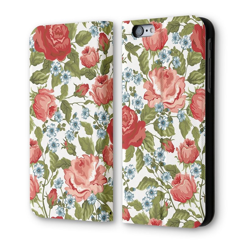 母の日割引 iPhone 6/6S フリップスタイル レザーケース Love Spring - スマホケース - 合皮 多色