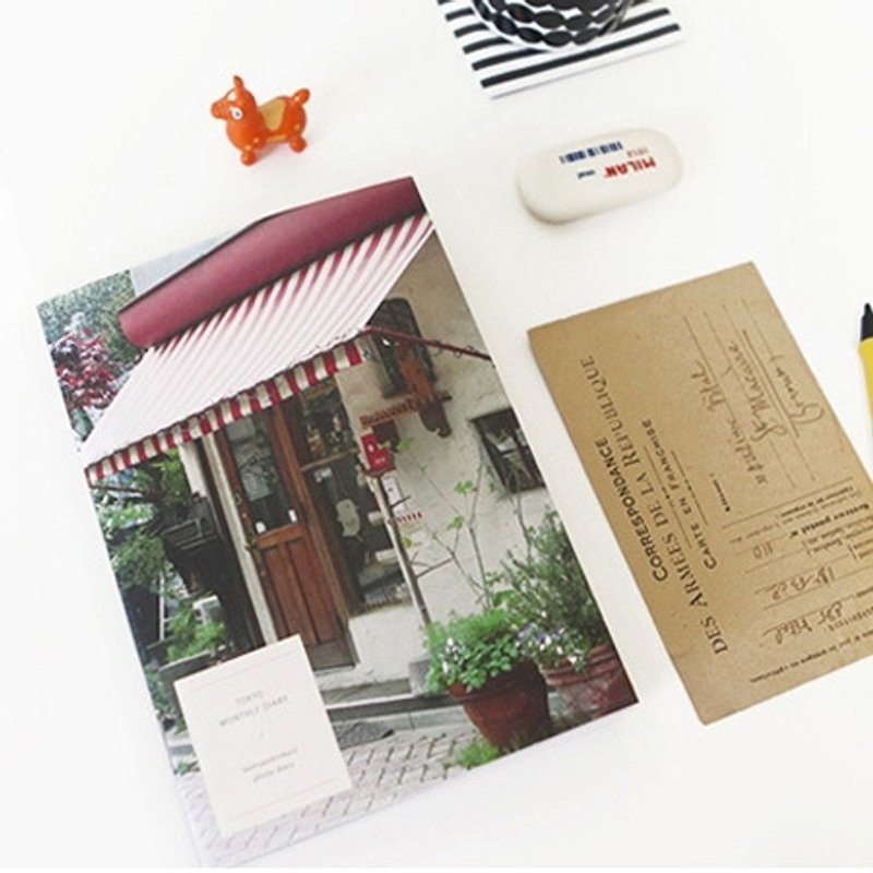 Indigo-Tokyo Tokyo Photobook Calendar (Monthly Plan) - Cafe, IDG78834 - Calendars - Paper Multicolor