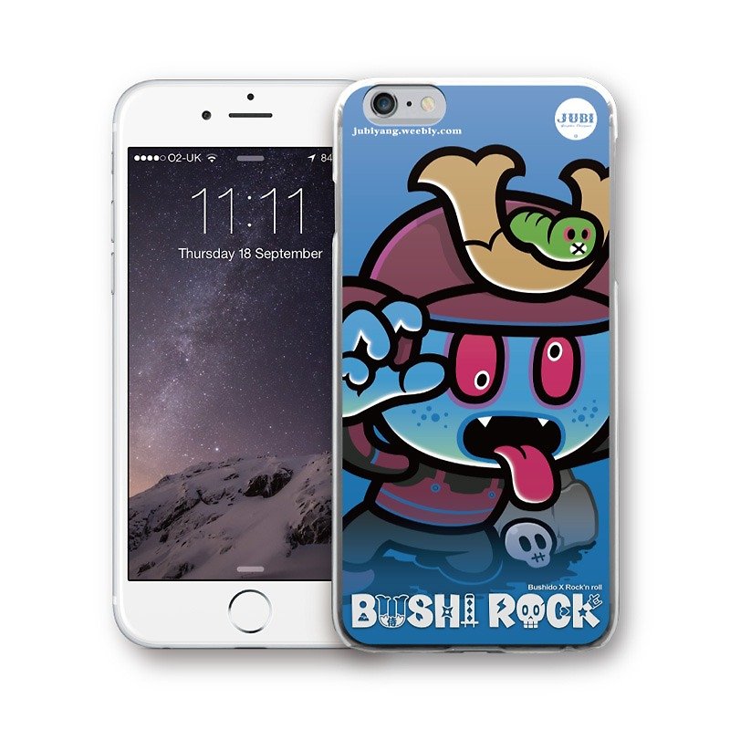 AppleWork iPhone 6/6S/7/8 原創設計保護殼 - JUBI PSIP-369 - 手機殼/手機套 - 塑膠 藍色