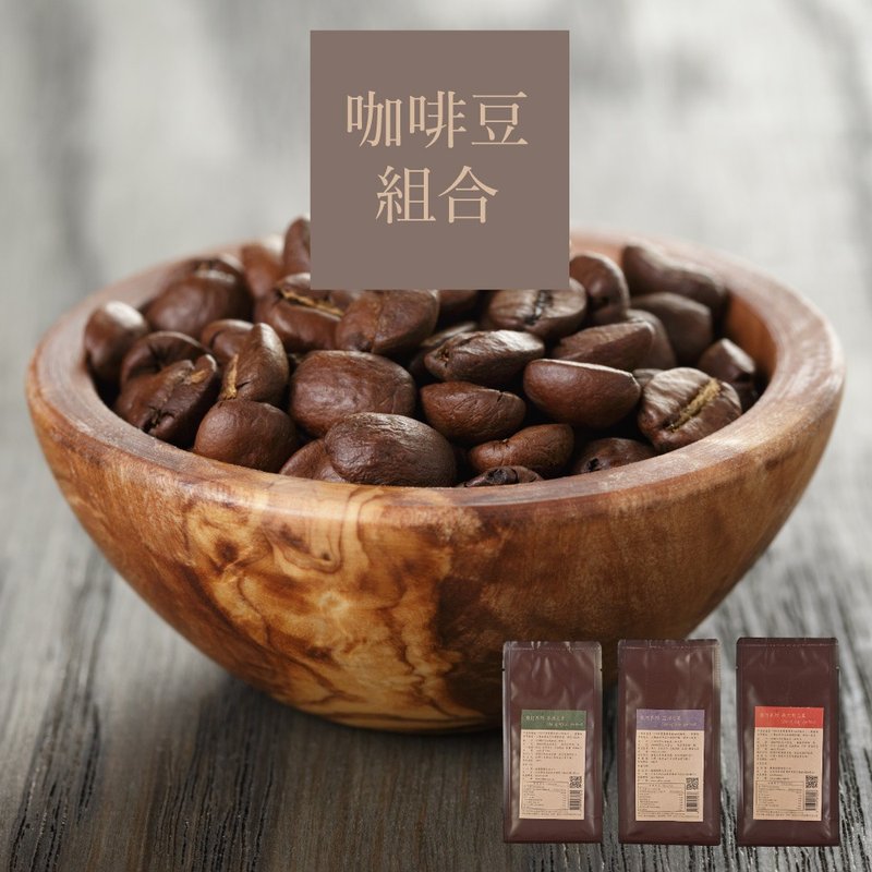 【大隱珈琲】嚴選咖啡豆 (100g/入) x 3入 (免運組合) - 咖啡/咖啡豆 - 新鮮食材 黑色