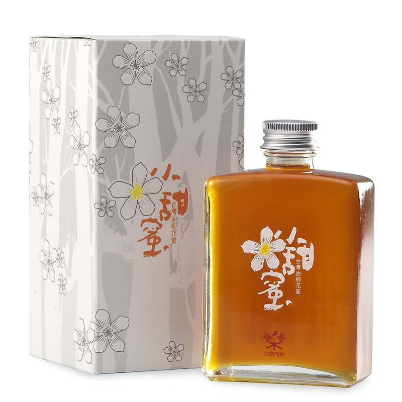 【小甜蜜】台灣油桐花蜜禮盒 伴手禮 蜂蜜 情人節禮物 結緍禮物 - 蜂蜜/黑糖 - 新鮮食材 橘色