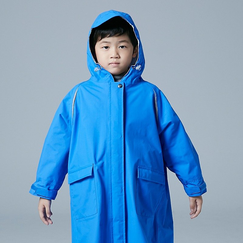 Dimensional children raincoat - ร่ม - วัสดุกันนำ้ สีน้ำเงิน