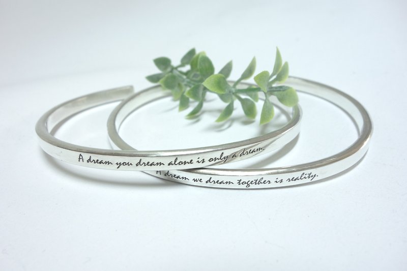 - Proverb bracelet (C ring) - sterling silver bracelet (currently moved to the new museum for sale, please search the design hall "MrBeerSilver") - สร้อยข้อมือ - โลหะ 