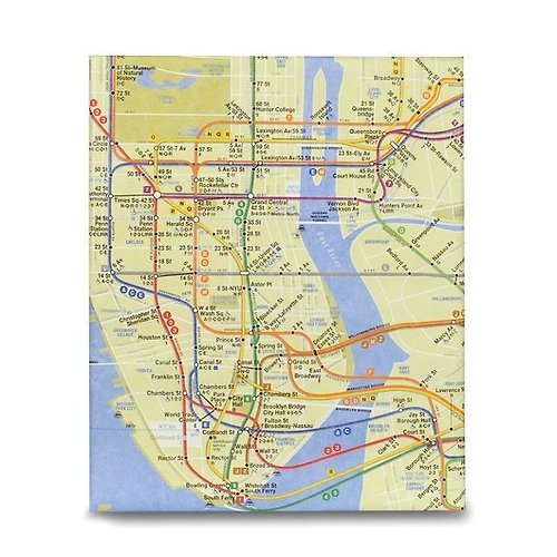 DYNOMIGHTY Mighty Case TABLET iPad保護套 _ NYC Subway Map