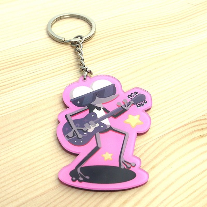 ☁ water beat band - Runner Charm - Keychains - Acrylic Purple