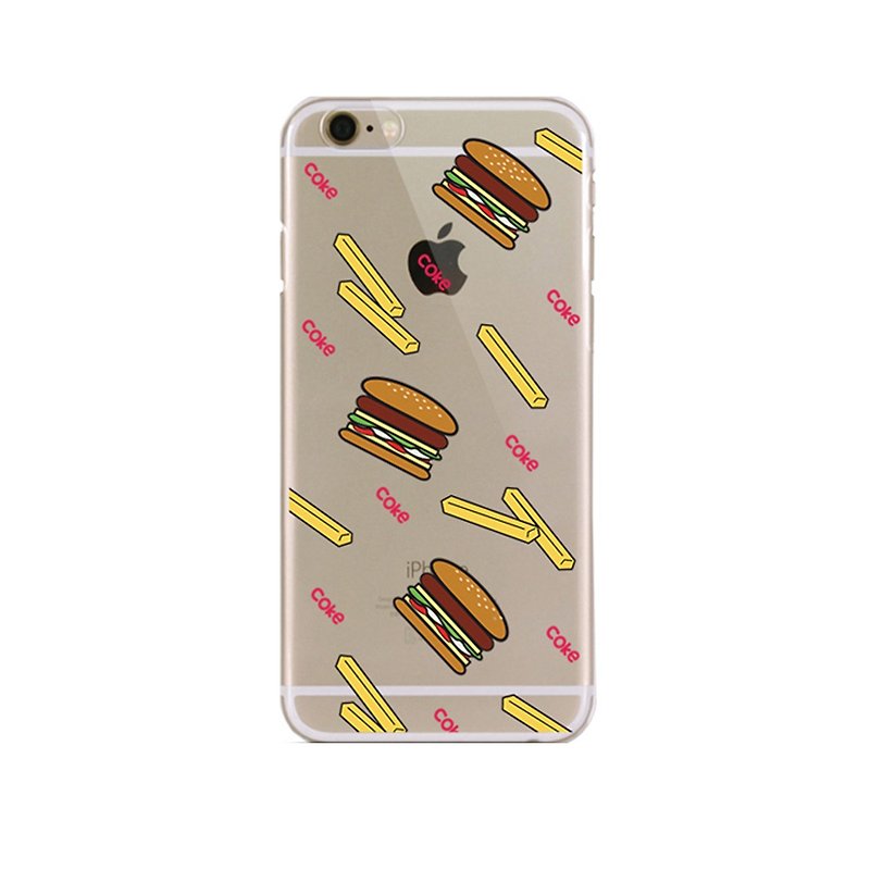 Girl apartment :: Artshare x iphone 6 Transparent Phone Case - American fast food - Phone Cases - Plastic White