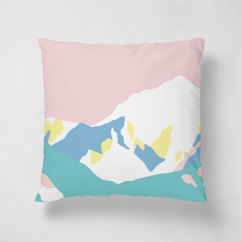 Iceberg 40cm short fiber pillow - Pillows & Cushions - Other Materials Pink