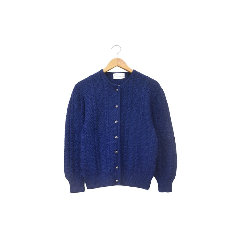 小畫家  |  古著毛衣 - Women's Sweaters - Other Materials Blue