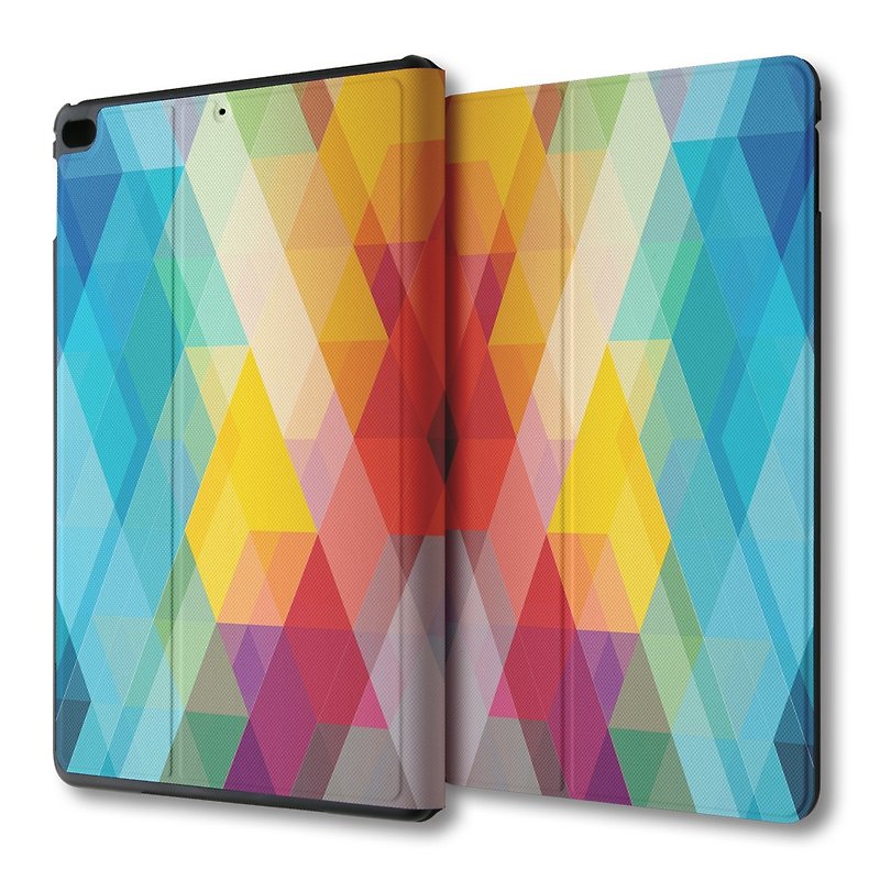 Multi-angle flip holster for iPad mini PSIBM-034 - Tablet & Laptop Cases - Faux Leather Multicolor