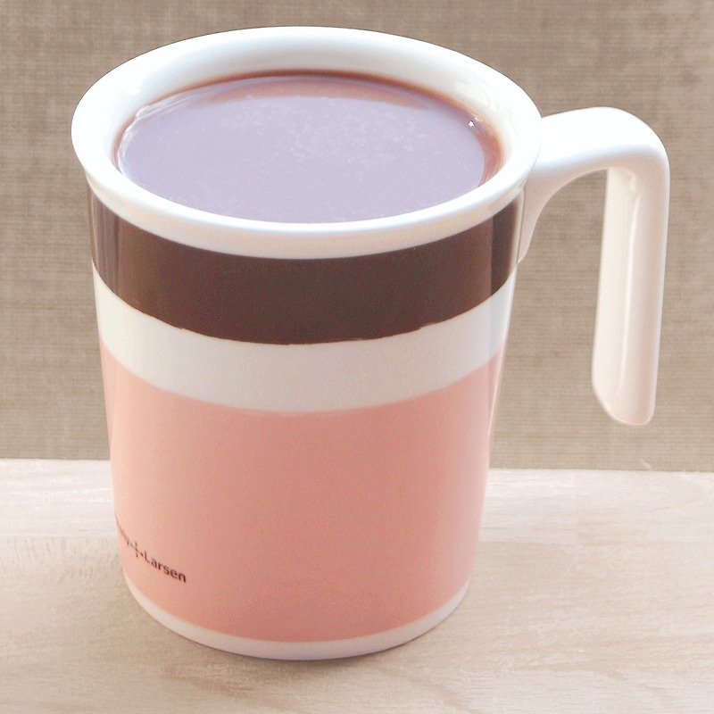ココアキスマグ（プライマリ・システム） - マグカップ - 磁器 ピンク