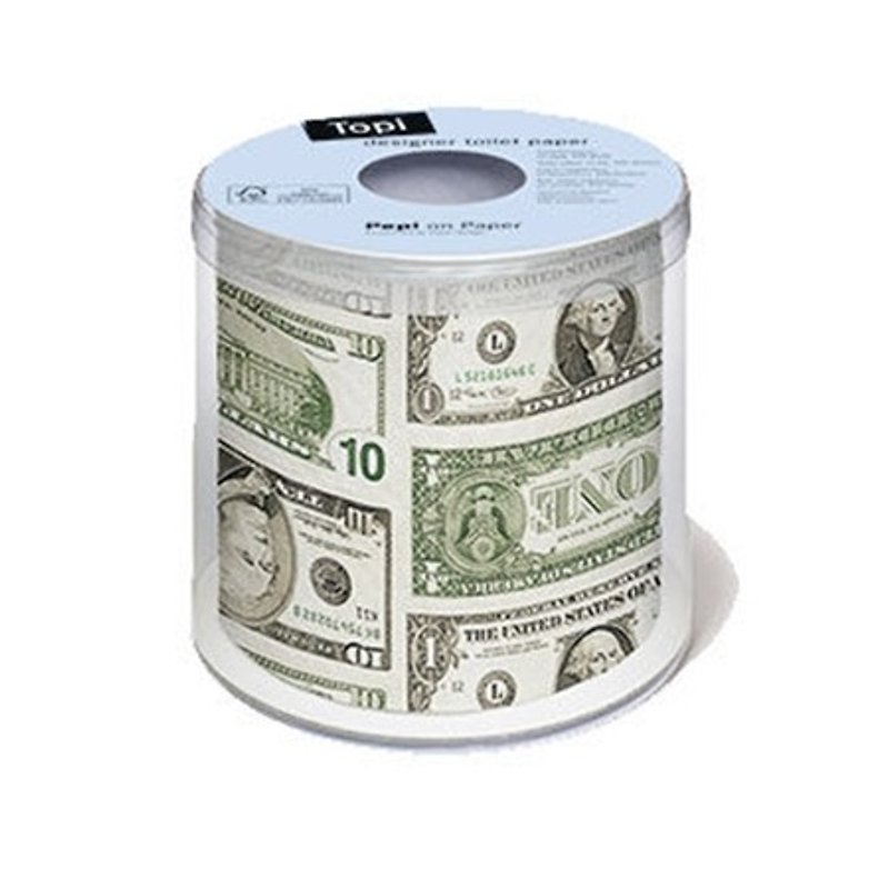 (Paper+Design) 捲筒衛生紙-Dollar - 其他 - 紙 綠色