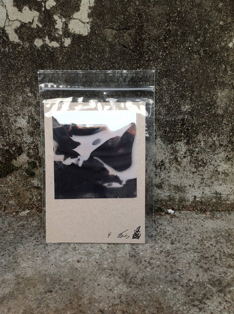 自然本色—仙草山脈明信片13號 - การ์ด/โปสการ์ด - กระดาษ สีเทา