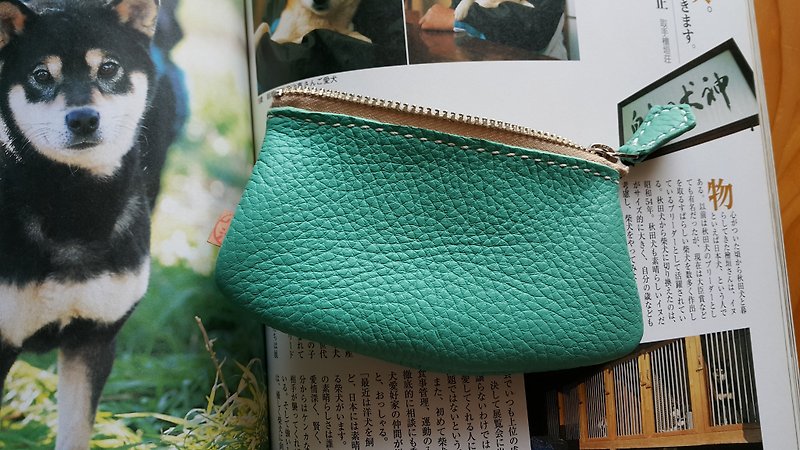 [Koike Kain Office] Leather coin purse / Tiffany basket / hand-made leather / koike exclusive order - กระเป๋าใส่เหรียญ - หนังแท้ หลากหลายสี