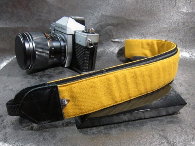 " yellowish " decompression strap camera strap 乌克丽丽吉 his push bike Camera Strap - Camera Straps & Stands - Other Materials Yellow