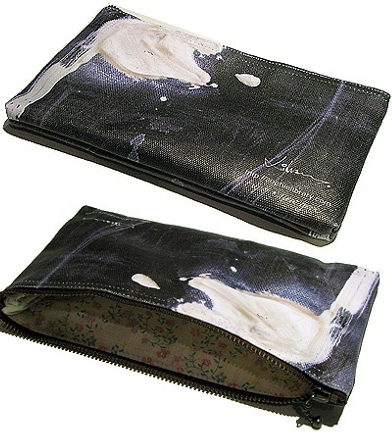 tai-chi(bk) 變形的太極(黑) - 限量筆袋 - Pencil Cases - Waterproof Material 